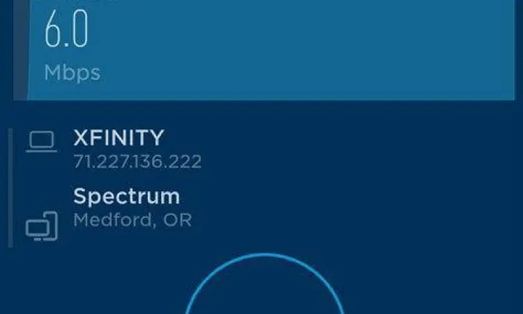 Uji Kecepatan Internet Melakukan tes kecepatan internet di smartphone