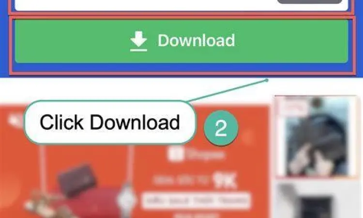 Langkah Download SnapTik Proses mengunduh video menggunakan SnapTik