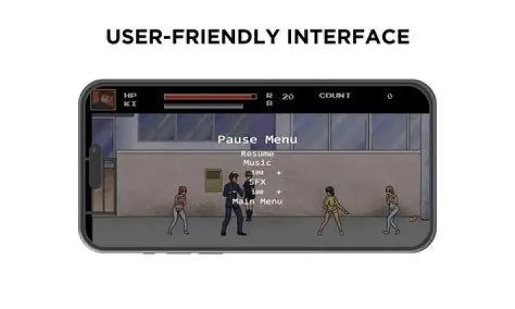 Tampilan antarmuka dan fitur College Brawl
