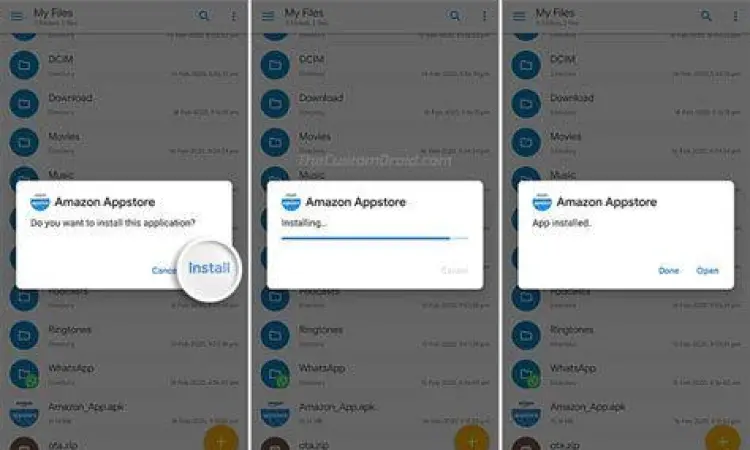 Instalasi APK Langkah aktivasi sumber tidak dikenal di Android