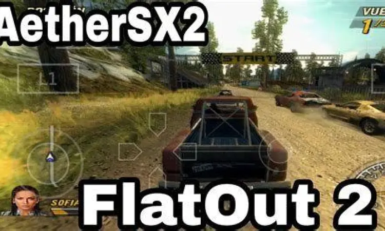 Menu pengaturan grafis AetherSX2