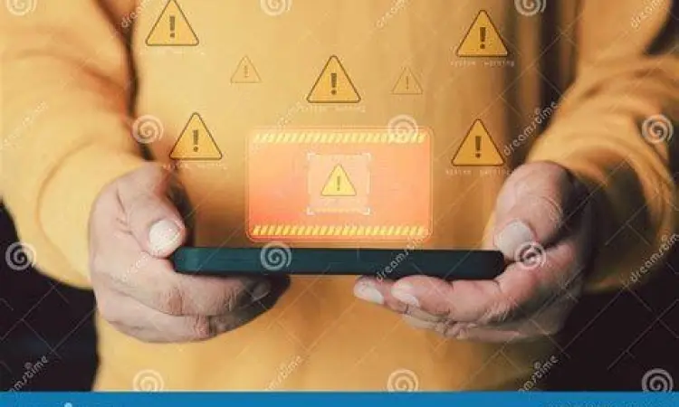 Peringatan keamanan pada smartphone Android