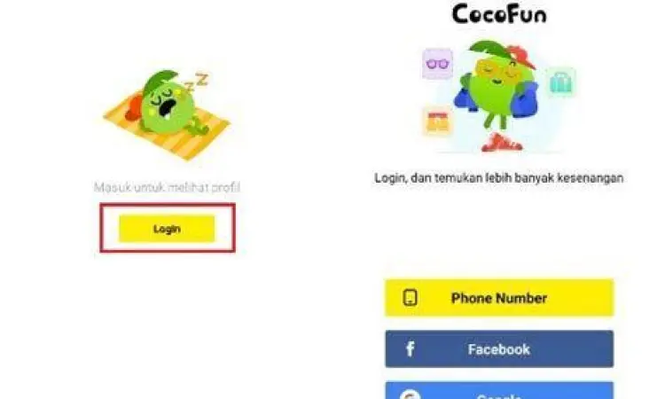 Unggah Konten Cocofun Proses unggah konten video di Cocofun