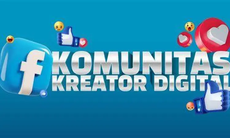 Pertemuan komunitas kreator konten digital
