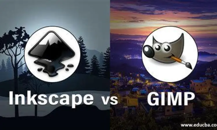 Inkscape dan GIMP sebagai software desain gratis