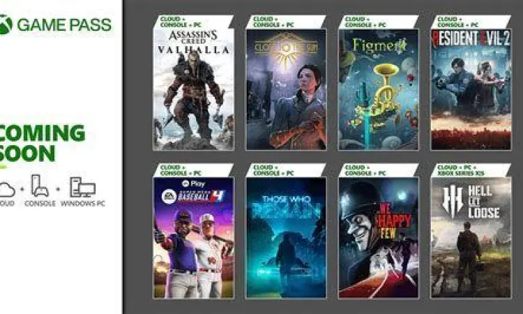 Xbox Game Pass Library Daftar koleksi game pada aplikasi Xbox Game Pass