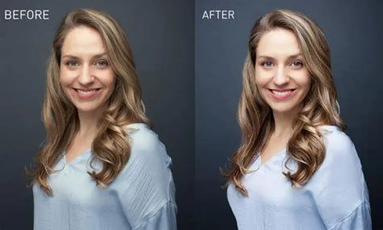 Transformasi foto profil profesional dengan ganti background