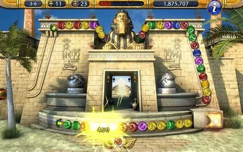 Luxor 2 HD Graphics Peningkatan grafis pada Luxor 2