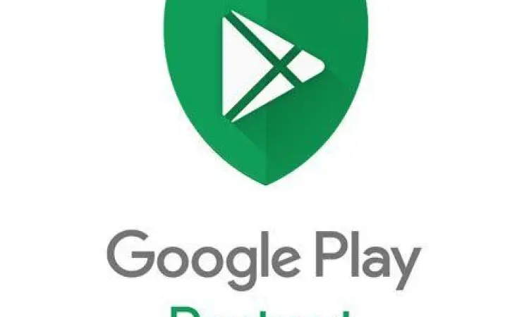 Ilustrasi keamanan Google Play Protect pada Android