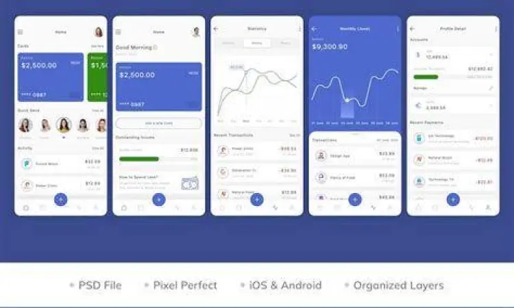 Aplikasi Kredit Digital Antarmuka aplikasi fintech untuk kredit barang elektronik