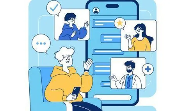 konsep interaksi komunitas online secara digital