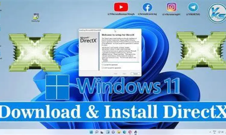 DirectX Web Installer Installer DirectX Web dari Microsoft