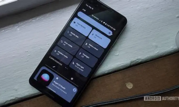 Fitur mode gelap di aplikasi baca komik