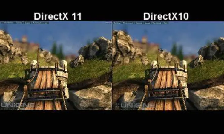 Perbandingan Grafis DirectX Perbandingan visual DirectX 11 dan versi sebelumnya
