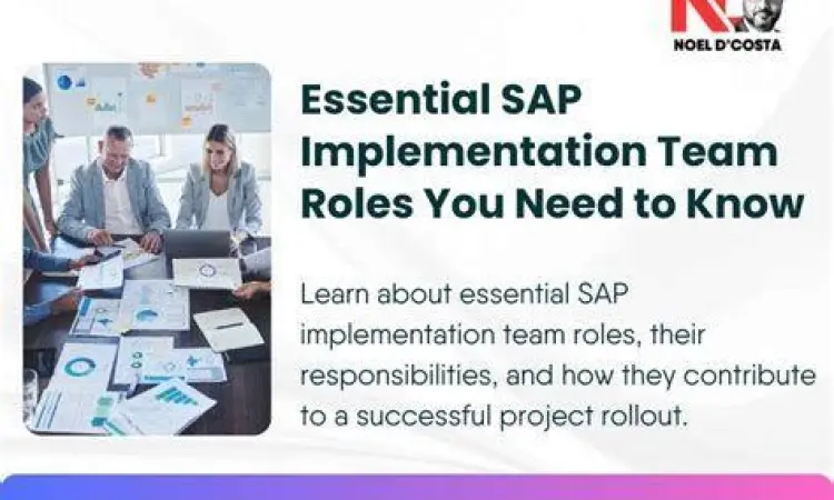 Konsultan SAP Tim konsultan implementasi SAP sedang berdiskusi