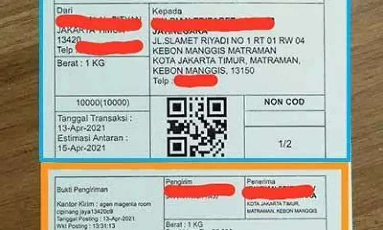 Distribusi SIM Online Pengiriman SIM online via Pos Indonesia