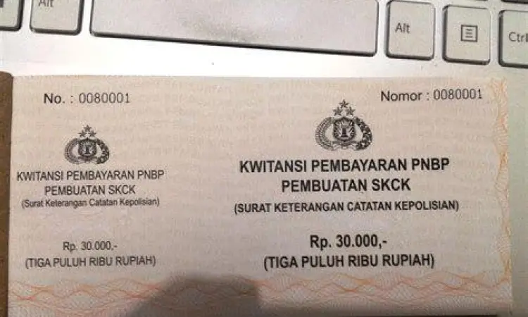 Pembayaran SKCK Online Metode pembayaran PNBP skck melalui aplikasi