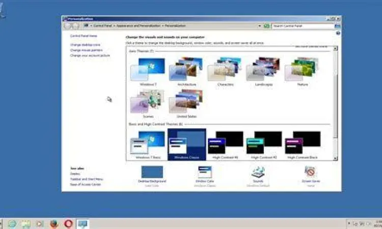 Windows 7 Aero Interface Tampilan desktop Windows 7 Ultimate dengan fitur Aero