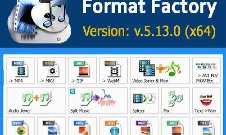 Proses Konversi Media Proses konversi video di Format Factory 64 bit