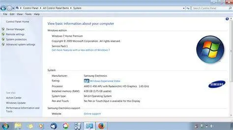 Legacy Laptop Performance Laptop lama yang berjalan lancar dengan Windows 7 32 bit