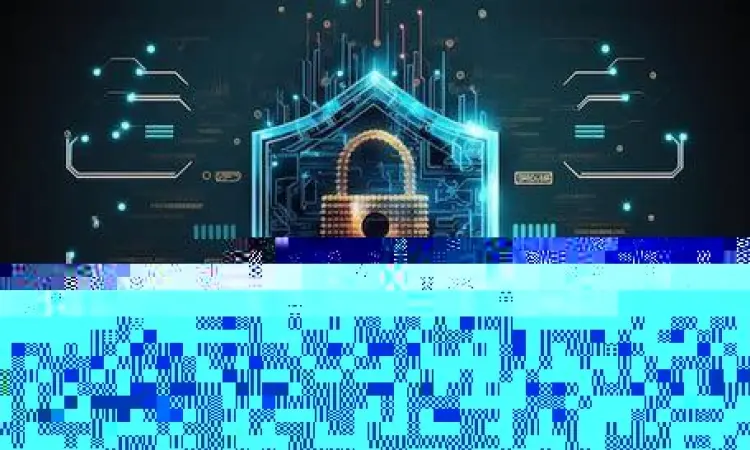 Ilustrasi keamanan data dan privasi digital