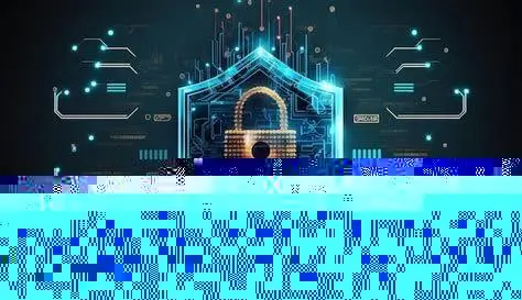 Keamanan Data Digital Ilustrasi keamanan data dan privasi digital