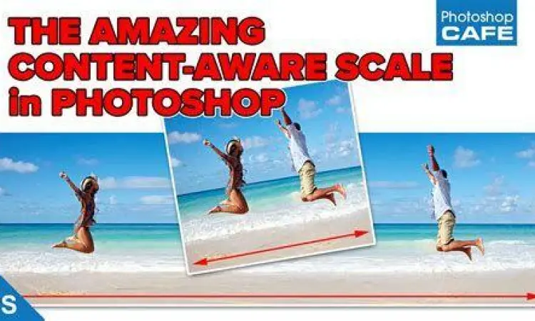 Contoh penggunaan Content-Aware Scaling di Photoshop CS4