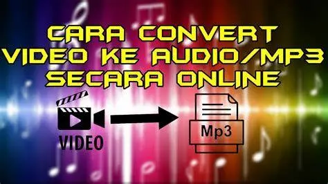 Konversi Video ke MP3 Proses konversi video menjadi file mp3 melalui browser