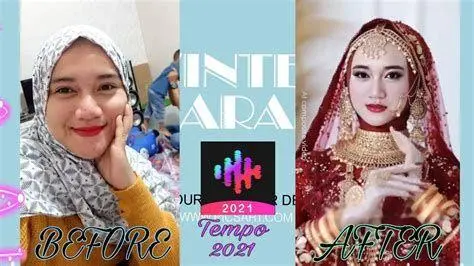 Hasil Video AI Tempo hasil edit video pengantin menggunakan aplikasi tempo