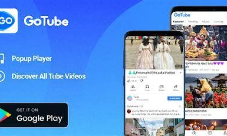 GoTube Background Play Cara kerja pemutaran latar belakang di GoTube Mod