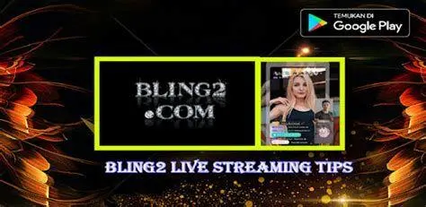 Fitur Live Streaming Bling2 tampilan fitur live streaming pada aplikasi bling2