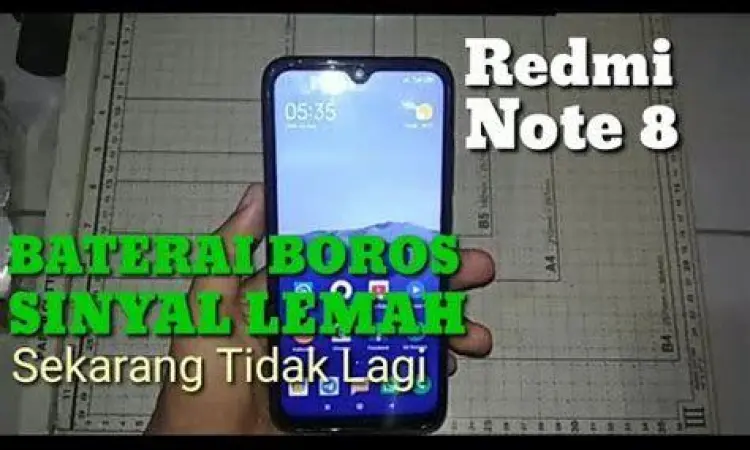 Dampak Sinyal Lemah pada Baterai Grafik konsumsi baterai pada sinyal lemah