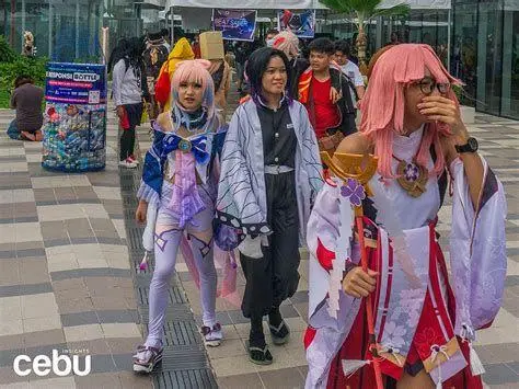 Komunitas Anime Indonesia Suasana komunitas anime di acara konvensi Indonesia