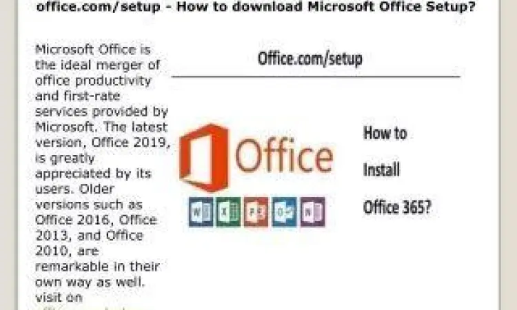 Aktivasi Office 2019 Proses aktivasi di setup.office.com
