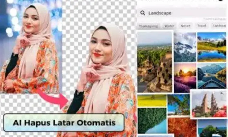 Hapus Background Stiker Proses menghapus background foto menggunakan aplikasi buat stiker wa