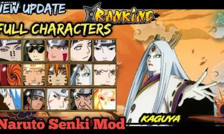 Karakter Kaguya Otsutsuki dalam Naruto Senki Mod