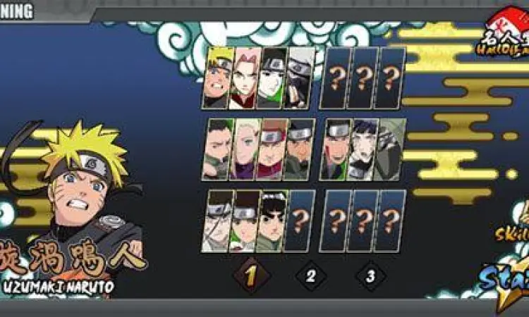 Battle Action Naruto Senki Pertempuran sengit di Naruto Senki Mod