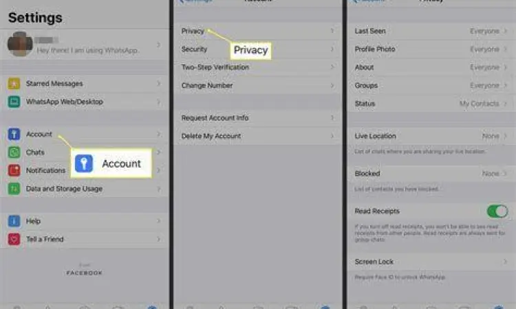 Privasi WhatsApp Mod Pengaturan privasi tingkat lanjut WA Mod