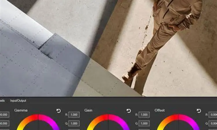 Proses color grading video di smartphone