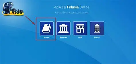 Sistem Fidusia Online Layanan pendaftaran jaminan fidusia secara elektronik