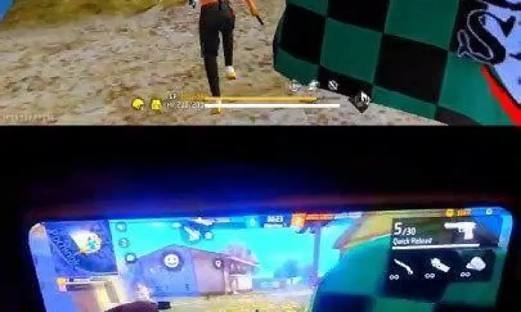 Pemain pro free fire menunjukkan kecepatan tangan asli