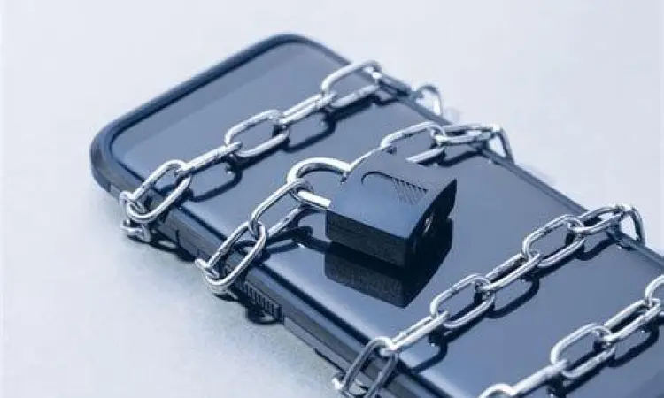 Ilustrasi keamanan data pada aplikasi smartphone