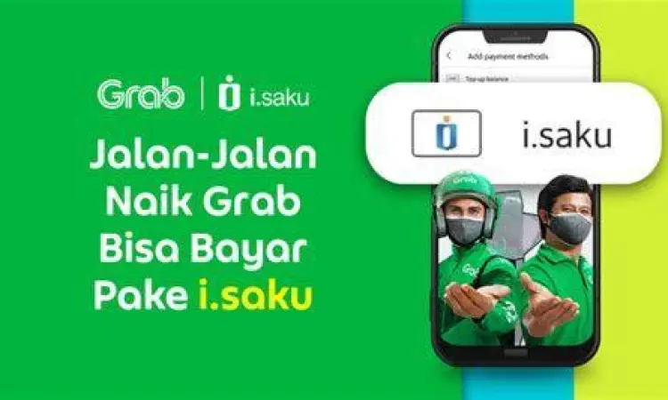 Proses pembayaran menggunakan i-Saku di Indomaret