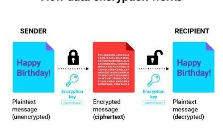 Keamanan Data Konsep keamanan digital dan enkripsi data
