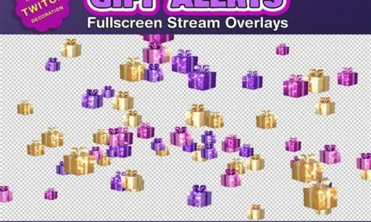 Animasi pemberian kado digital di aplikasi live streaming