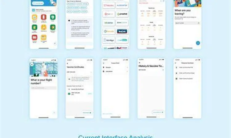 Tampilan antarmuka aplikasi PeduliLindungi di perangkat Android