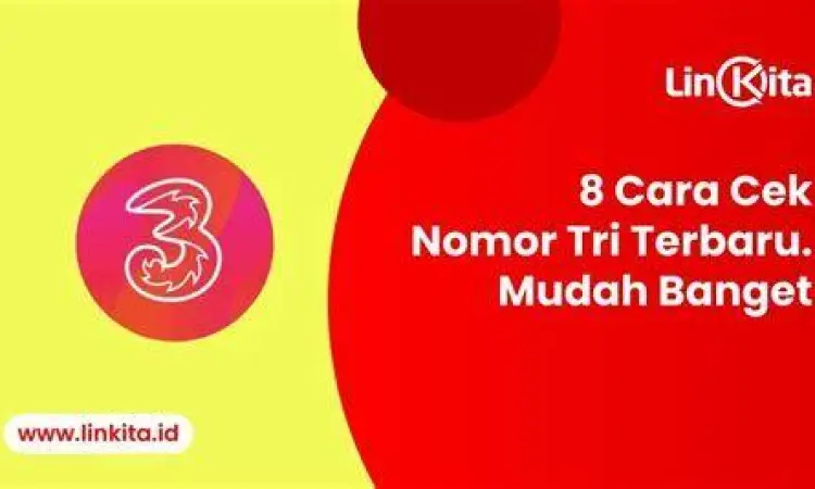 Cek Nomor Tri Cara cek nomor tri melalui smartphone