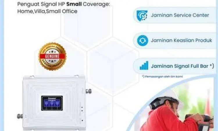 Indikator sinyal seluler Indosat pada smartphone