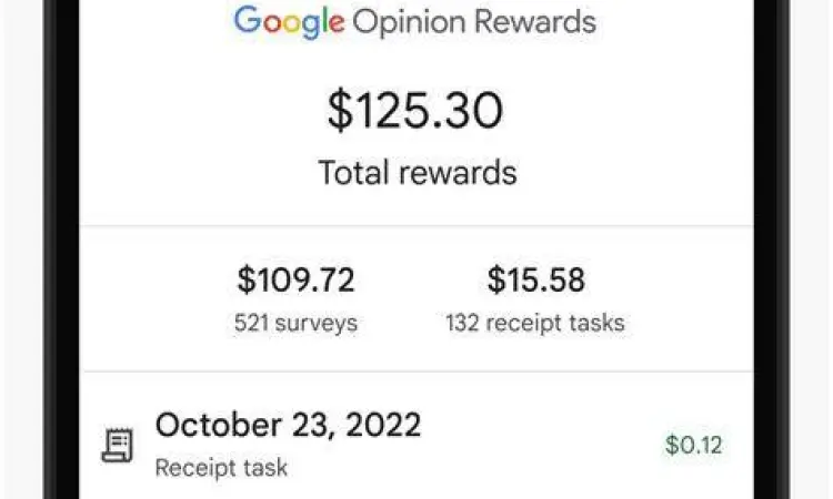 Aplikasi Google Opinion Rewards untuk diamond FF