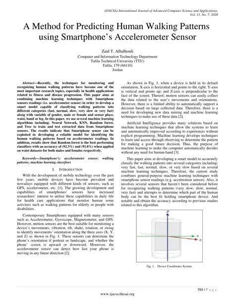 Teknologi Sensor Pedometer Sensor smartphone mendeteksi langkah kaki